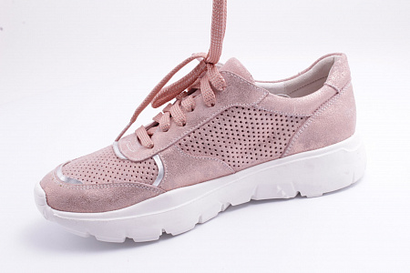 ML18008-17-1 туфли кроссовые /10/ (PINK SUEDE)