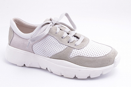 ML18008-11-2 туфли кроссовые /10/ (BEIGE/GREEN/WHITE)